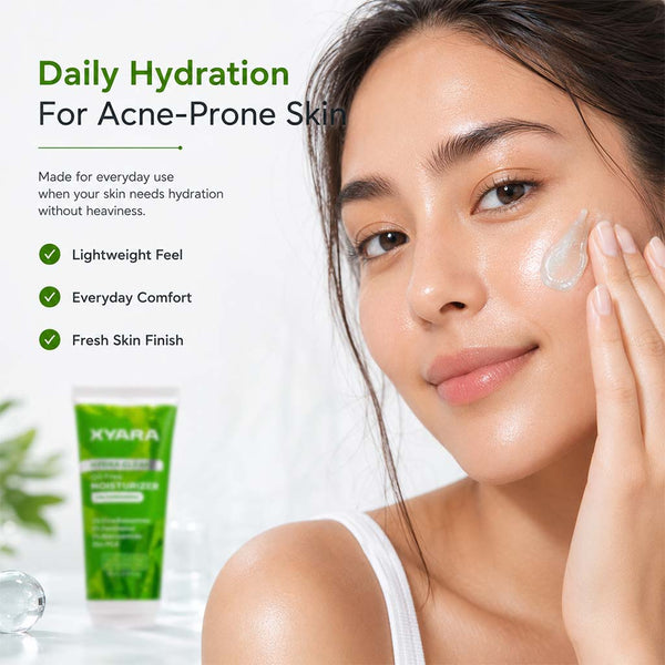 Oil Free Moisturizer | Hydra Clear | Non-Comedogenic | 80ml