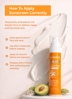 SPF 50 PA +++ Sunscreen